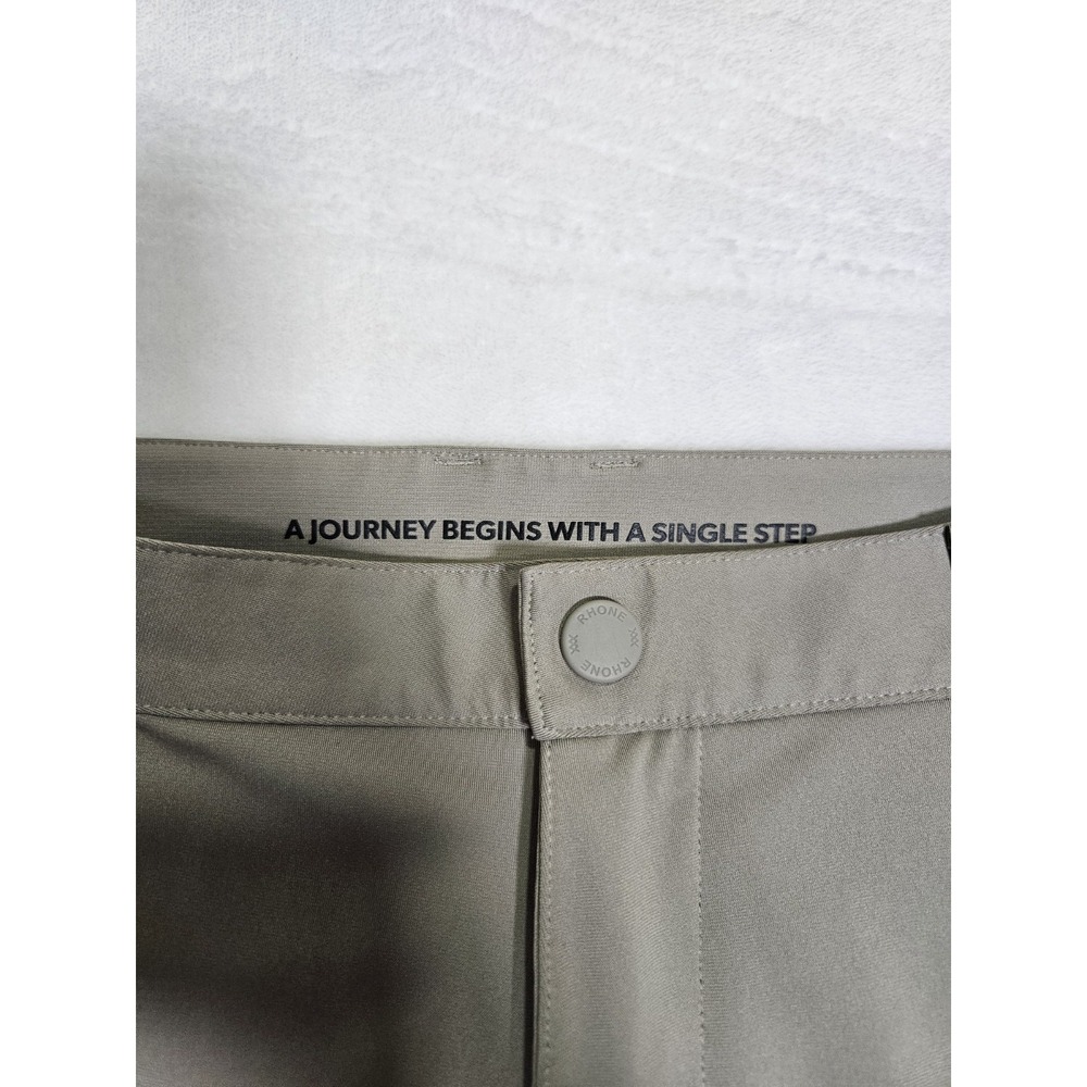 Rhone Pants Men's 32x33 Tan Commuter Performance Chino Tech Stretch Travel - Picture 3 of 6